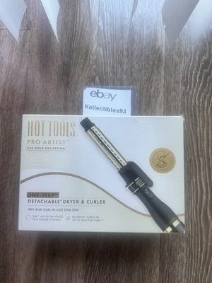 Hot Tools Pro Artist 24K Gold One-Step Dryer Curler HTDR7006G - Image 1 of 2