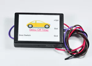 Car Ceiling Light Delay Off Timer 3 s to 5 minutes 30W 12VDC Lamp CH-009 - Picture 1 of 3
