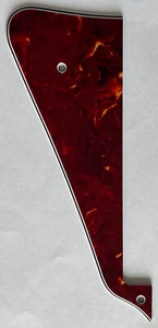 For Gibson Les Paul LP 1978 3-Pickups Project Guitar Pickguard 4Ply Red Tortoise - Picture 1 of 4