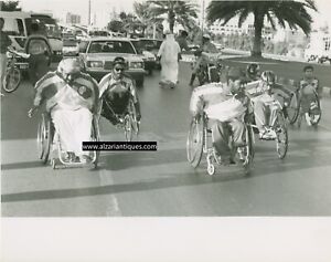 Wheelchair Marathon  Sharjah UAE Original Photograph A0819 A08