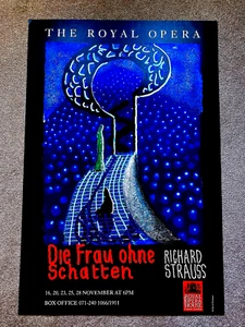 David Hockney Die Frau Royal Opera House poster 1992 - Picture 1 of 9