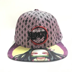 Demon Slayer Kamado Nezuko anime cap sun hat hats new unisex - Picture 1 of 8
