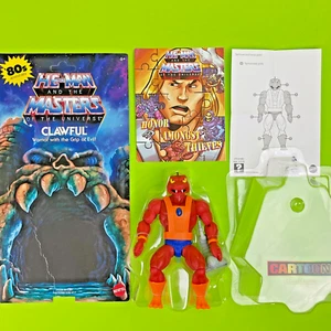 MOTU ORIGINS CARTOON COLLECTION CLAWFUL MASTERS OF THE UNIVERSE NEW DETACH CARD - Picture 1 of 10