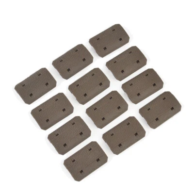 M-lok Rail Cover 12 Piece Polymer Mlok System Covers - Image 1 of 4