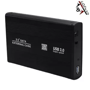3.5 " SATA Festplattengehäuse USB3.0 S-ATA Extern Gehäuse 3.5 Zoll Festplatte #B - Bild 1 von 6