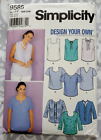 Simplicity Pattern 9585 Women's Design Your own Blouse Size 18W-24W UNCUT