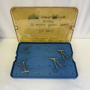 4 Piece Integra MicroFrance Mizuho Sinus Forcep Set w/ Case - Picture 1 of 7