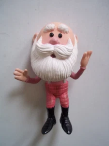 2 5/8 " SKINNY SANTA CLAUS Plastic Figure RUDOLPH Misfit Toys PLAYING MANTIS #1a - Picture 1 of 10