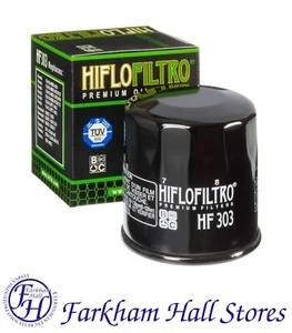Hiflo-Filtro HF303 Oil Filter. For Honda, Kawasaki, Suzuki, Triumph & Yamaha - Picture 1 of 2