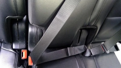 2018 Ford Truck Explorer Rear CENTER Seat Belt - Image 1 of 4