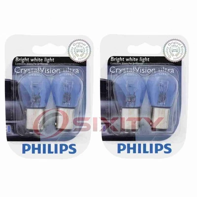 2 bombillas marcadoras laterales traseras Philips para Dodge 400 600 Aries Caravan en Foto 1 de 4
