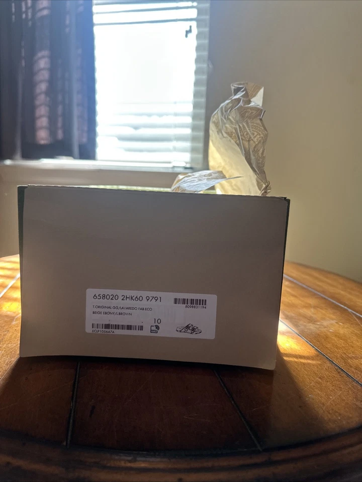 Sandalia Gucci Para Hombres GG Monograma Deslizable Con Correas EE. UU. Talla 10 Foto 1 de 4