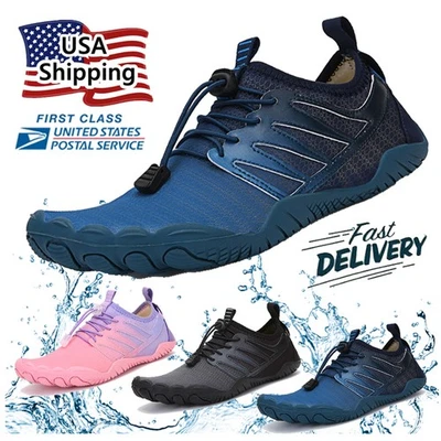 Water Shoes Quick Dry Barefoot for Swim Diving Surf Aqua Sport Beach Vacation - Image 1 of 4