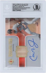 Cal Ripken Jr. Orioles Signed 2007 Upper Deck Collection #SM-CR2 BAS 10 Card - Picture 1 of 4