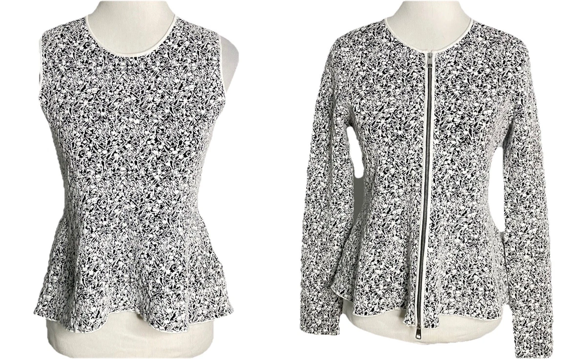 HUGO Women's Cotton Sweater - Small Size Woven Label Casual Top