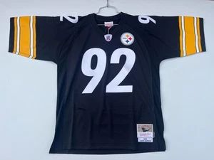 2005 James Harrison Pittsburgh Steelers NEW L Legacy Mitchell & Ness NFL Jersey - Picture 1 of 12
