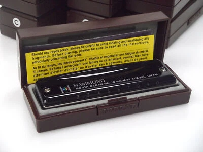 Suzuki HA-20 Promaster Hammond 10 Hole Diatonic Harmonica overstock SELECT A KEY - Image 1 of 3