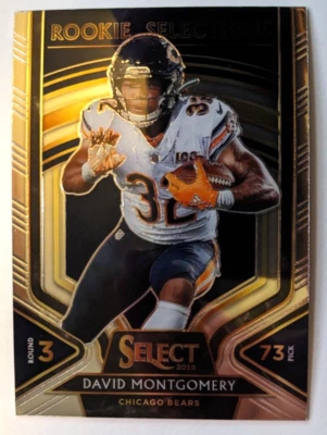 2019 SELECT ROOKIE SELECTIONS RC DAVID MONTGOMERY #14 - Image 1 of 2