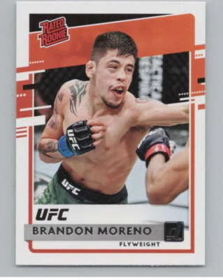 2021 Panini Chronicles  Donruss Rated Rookies #26 Brandon Moreno  V98215 - Image 1 of 2