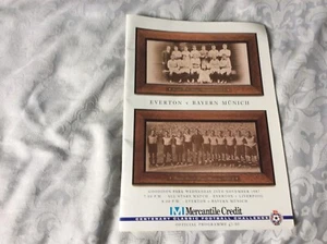 1987 MERCANTILE CREDIT EVERTON V BAYERN MUNICH G - Picture 1 of 1