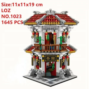 LOZ MINI Blocks Kids Building Toys Bricks Chinese Teahouse Gift Home Decor 1023 - Picture 1 of 6