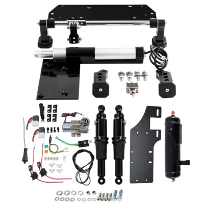 Tanque de suspensión neumática con soporte central eléctrico apto para Electra Road Glide 17-25 Foto 1 de 4