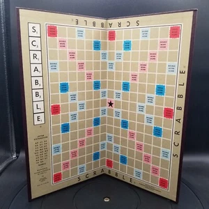 Vintage 1948 SCRABBLE Selchow & Righter ricambio SOLO SCHEDA GIOCO NO PEZZI - Foto 1 di 4