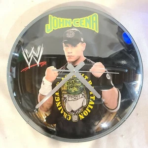 WWE John Cena Assault Battalion Chain Gang Bulldog Quartz Clock 13" - Picture 1 of 3