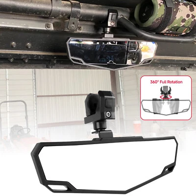 Racing UTV Convex Center Rear View Mirror For Can Am Commander 700 800 Max 1000 - Image 1 of 4