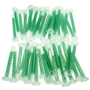50x Statikmischer Mischrohr Mischdüse Mischer Düsen für 2K Klebstoffe 37ml 50mlS - Bild 1 von 3
