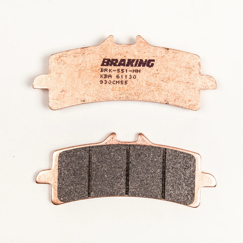 BRAKING 2016 Thruxton 1200 R Triumph BRAKE PAD SET SINTERED SPORT 930CM55 Foto 1 de 1