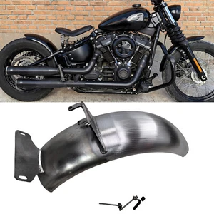 Silver Rear Fender Mudguard For Harley Street Bob FXBB 2019-2024 2020 2021 New - Picture 1 of 7