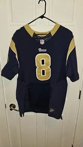 Nike Elite Authentic Sam Bradford St. Louis Rams Jersey 48 Mens XL - Picture 1 of 6
