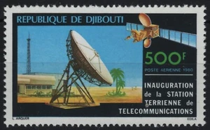 Yibuti 1980 - Mi-N.o 280 ** - Estampillada sin montar o nunca montada - estación de radio terrestre - Imagen 1 de 1
