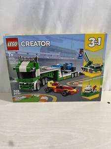 LEGO 31113 Creator 3in1 Race Car Transporter Building Kit Retired - Picture 1 of 6