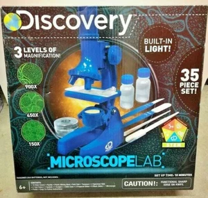Discovery Microscope Lab STEM Kids Science Kit 35 Piece Set Sealed NIB - Bild 1 von 4