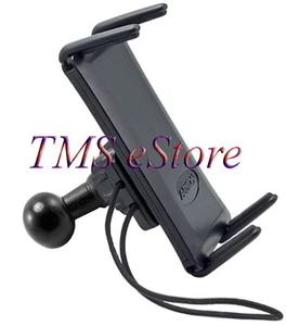 25mm17mm-632 Motorcycle Handlebar Secure Mount with 1" Ball for iPhone 10 XS Max - Picture 1 of 5