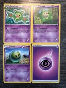 REUNICLUS 35/124 RARO + DUOSION 34/124 + SOLOSIS 33/124 + ENERGY FATES COLLIDE - Imagen 1 de 5