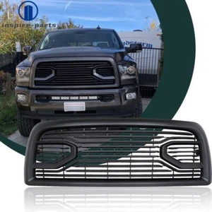 For 2013-2018 Dodge RAM 2500-5500 Laramie Limited Front Grille Black - Picture 1 of 11