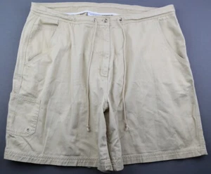 Pantalones cortos de carga para mujer Avenue High Rise cordón beige algodón talla 18 (38x7) - Imagen 1 de 9