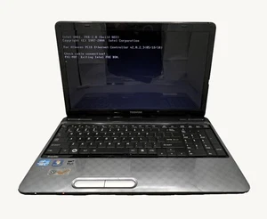Toshiba Satellite L755-S5107 i3-2350M 2.3GHz 8GB RAM 160GB HDD - PARTS ONLY - Picture 1 of 7