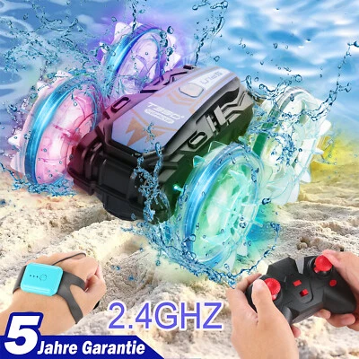 Kid Amphibisches Ferngesteuertes Auto,4WD Ferngesteuertes Off-Road Spielzeugauto - Bild 1 von 4