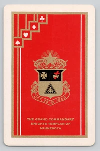 Swap Card Grand Commandry Knights Templar of Minnesota Ten of Spades - Picture 1 of 2