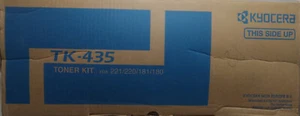 Kyocera TK-435, Cyan - Original Toner Cartridge Kit, for: 221, 220, 181, 180 OVP - Afbeelding 1 van 5