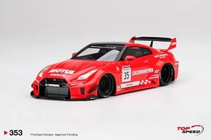 lb-Silhouette Gt Nissan 35GT-RR VER.1 Infinito Motosport - Topspeed TS0353 1/18 - Imagen 1 de 3