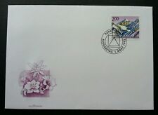 Liechtenstein Mountain Definitive 1993 Nature (stamp FDC)