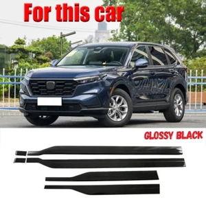 For Honda CR-V CRV 2023-2026 Glossy Black Body Side Door Molding Line Cover Trim - Picture 1 of 11