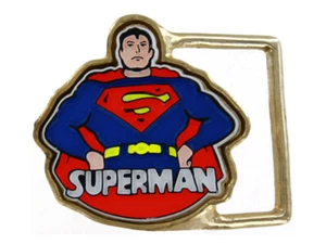 Superman Vintage Belt Buckle - Picture 1 of 1