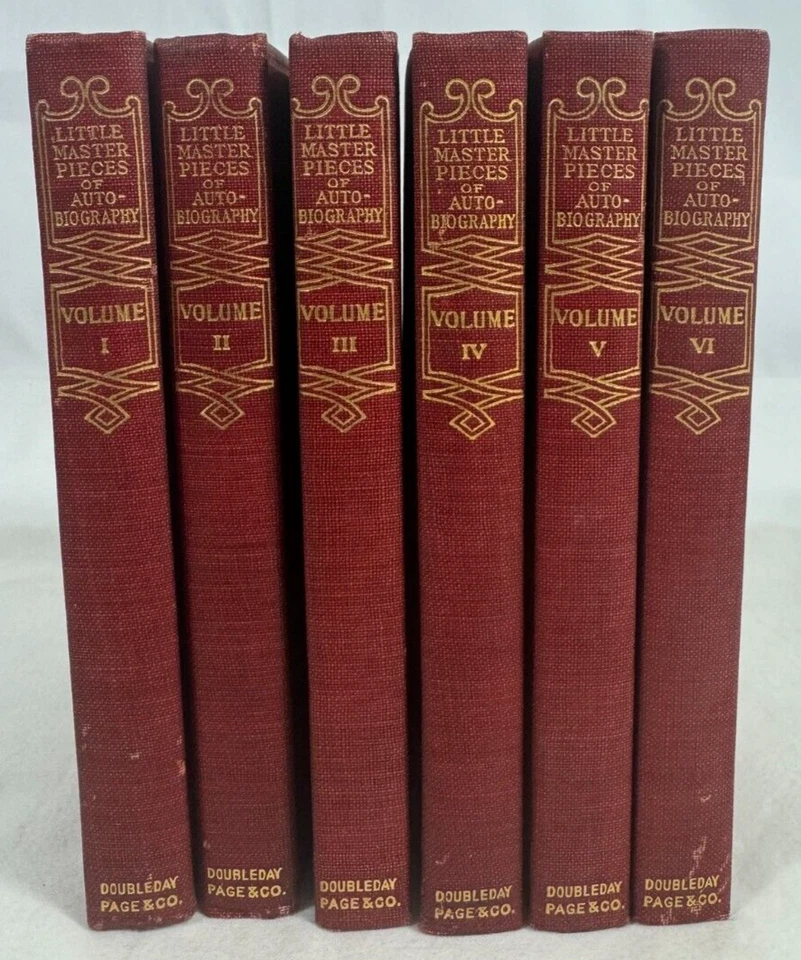 Little Masterpieces of Autobiography от Doubleday, Page & Co. (1908) - полная - Изображение 1 из 4