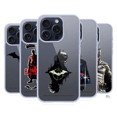 OFFICIAL THE BATMAN GRAPHICS SOFT GEL CASE FOR APPLE iPHONE PHONES - Image 1 of 4